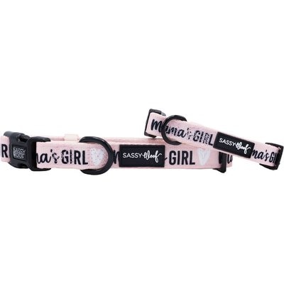 Sassy Woof Sassy Woof Mama's Girl Dog Collar, Small: 13-in neck, 1/2-in wide