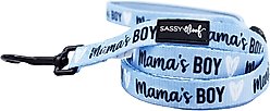 Sassy Woof Mama's Boy Dog Leash, 5-ft long, 4/5-in wide