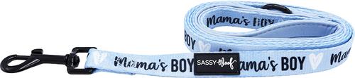 Show full view: Sassy Woof Mama's Boy Dog Leash, 5-ft long, 4/5-in wide slide 2 of 5