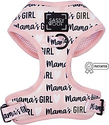 Sassy Woof Mama's Girl Adjustable Dog Harness, X-Small: 14 to 19-in chest