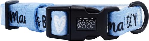Show full view: Sassy Woof Mama's Boy Dog Collar, X-Small: 9.5-in neck, 1/3-in wide slide 3 of 7