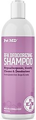 Pet MD EFA Deodorizing & Hypoallergenic Shampoo for Cats & Dogs, 16-fl oz bottle