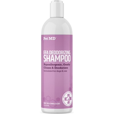 Pet MD Pet MD EFA Deodorizing & Hypoallergenic Shampoo for Cats & Dogs, 16-fl oz bottle