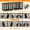 Show in main carousel: BingoPaw Heavy Wooden Dog Kennel, Black, Large slide 8 of 11