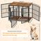 Show in main carousel: BingoPaw Heavy Wooden Dog Kennel, Black, Large slide 2 of 11