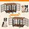 Show in main carousel: BingoPaw Heavy Wooden Dog Kennel, Black, Large slide 9 of 11