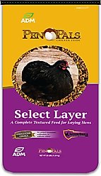 ADM Pen Pals Select Layer Chicken Feed, 25-lb bag