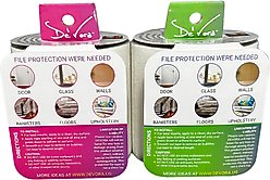 De' Vora Scratch Shield Nail File Tape for Cats & Dogs Home Protection, Course, Transparent slide 2 of 2