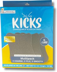 De' Vora Kicks Dog & Cat Grooming Toy, Black, X-Large