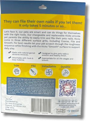 Show full view: De' Vora Kicks Dog & Cat Grooming Toy, Black, X-Large slide 2 of 4