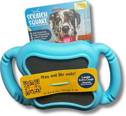 Show full view: De' Vora Kicks Dog & Cat Grooming Toy, Black, X-Large slide 4 of 4