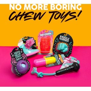 FuzzYard Mic Drop Squeaky Dog Chew Toy