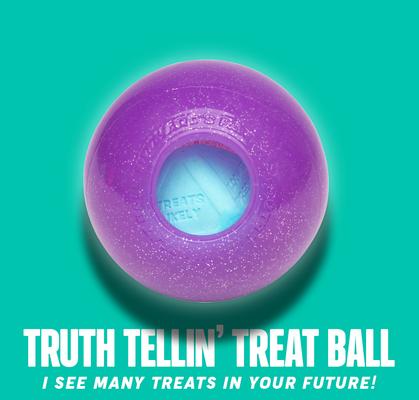 Show full view: FuzzYard Truth Tellin' Treat Ball Treat Dispensing Dog Toy slide 7 of 11