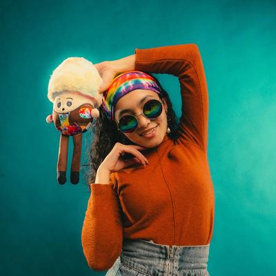 Show full view: FuzzYard Rainbow Mushroom Squeaky Plush Dog Toy slide 6 of 8