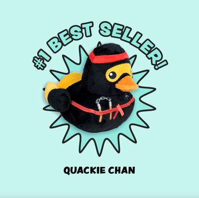 Show full view: FuzzYard Quackie Chan Squeaky Plush Dog Toy slide 6 of 9