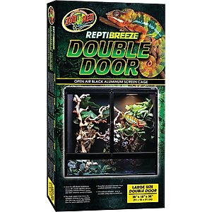 Zoo Med ReptiBreeze Double Door Reptile Terrarium, 36" Arboreal