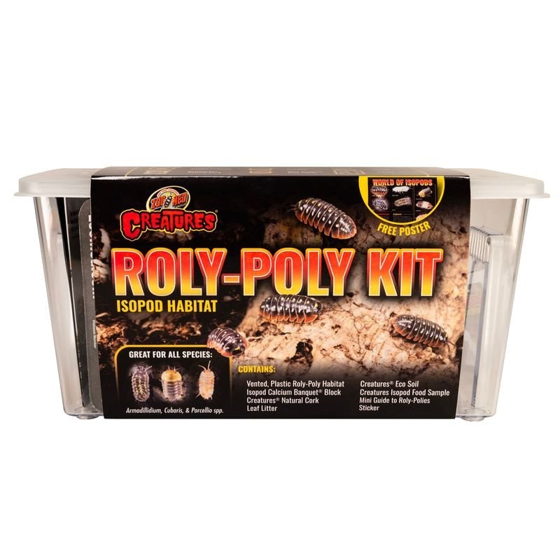 Questions and Answers about ZOO MED Creatures Roly Poly Kit Isopod