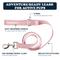 Show in main carousel: Puppington Reflective Padded Dog & Cat Leash, Blush Pink, 6-ft long, 1-in wide slide 2 of 8
