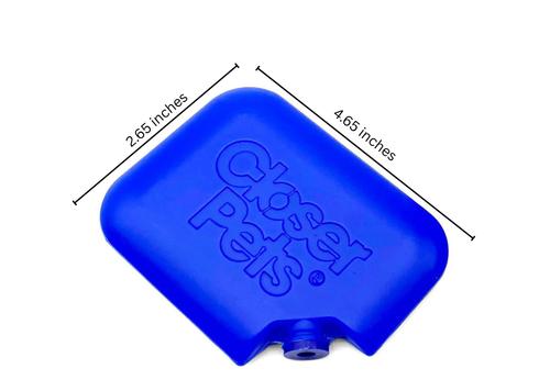 Show full view: Closer Pets MiBowl Dog & Cat Feeder Ice Pack & Stainless Steel Bowl Insert, 1-cup slide 8 of 8