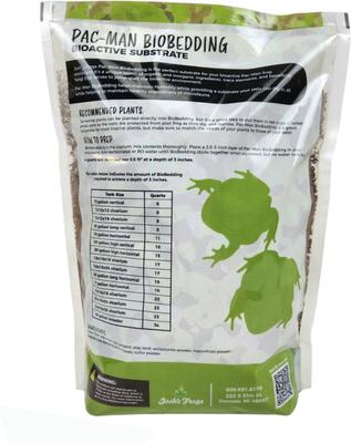 Show full view: Josh's Frogs BioBedding Pac-Man Bioactive Reptile Substrate, 4-qt bag slide 2 of 8