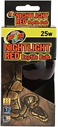 Zoo Med Nightlight Red Reptile Terrarium Bulb, 25-watt, 1 count