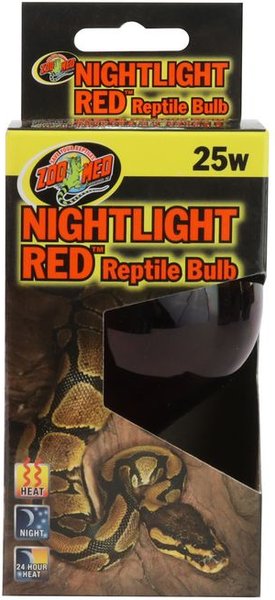 Zoo Med Nightlight Red Reptile Terrarium Bulb