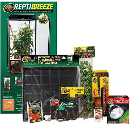 Show full view: Zoo Med Deluxe Chameleon Starter Kit slide 3 of 3