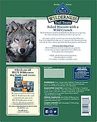 Blue Buffalo Wilderness Trail Treats Grain-Free Duck Biscuits Dog Treats, 36-oz box slide 2 of 8