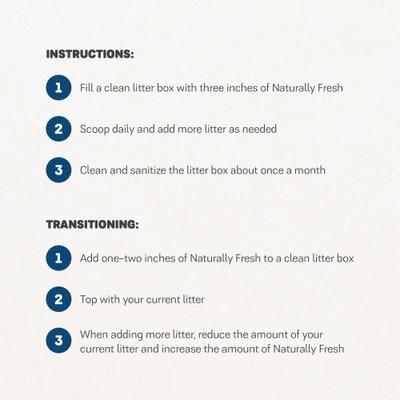 Show full view: Naturally Fresh Multi-Cat Fresh Unscented Clumping Walnut Cat Litter, 26-lb bag slide 7 of 12