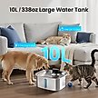 Show in main carousel: Vacqueen Smart Stainless Steel Dog Water Fountain, Silver, 10-L slide 4 of 11