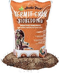 Josh's Frogs BioBedding Hermit Crab Bioactive Reptile Substrate, 4-qt bag