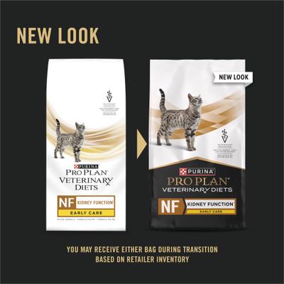 Show full view: Purina Pro Plan Veterinary Diets NF Kidney Function Early Care Dry Cat Food, 8-lb bag slide 3 of 13