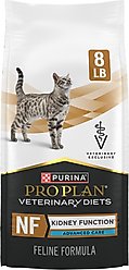 Purina Pro Plan Veterinary Diets NF Kidney Function Advanced Care Dry Cat Food, 8-lb bag