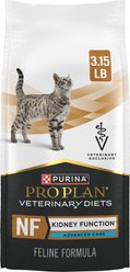 Purina Pro Plan Veterinary Diets NF Kidney Function Advanced Care Dry Cat Food, 3.15-lb bag