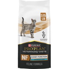 Purina Pro Plan Veterinary Diets NF Kidney Function Advanced Care Dry Cat Food, 3.15-lb bag