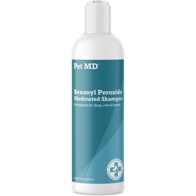 Pet MD Pet MD Benzoyl Peroxide Dog & Cat Shampoo, 12-fl oz bottle