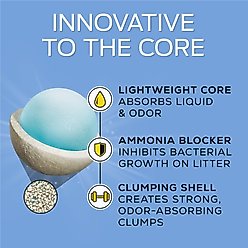 Tidy Cats Lightweight with Glade Blossoms Scented Clumping Clay Cat Litter, 17-lb box slide 2 of 9