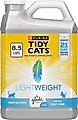 Tidy Cats Lightweight with Glade Scented Clumping Clay Cat Litter, 8.5-lb jug, case of 2
