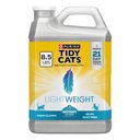Tidy Cats Lightweight Instant Action & Odor Control Scented Clumping Clay Cat Litter, 8.5-lb jug, case of 2
