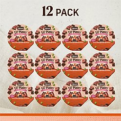 Merrick Lil' Plates Premium Grain-Free Small Breed Wet Dog Food Teeny Texas Steak Tips Dinner Recipe, 3.5-oz tub, case of 12 slide 2 of 8