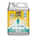 Tidy Cats Lightweight Free & Clean Unscented Clumping Clay Cat Litter, 8.5-lb jug, case of 2