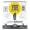 Tidy Cats Lightweight 4-in-1 Odor Control Scented Clumping Clay Cat Litter, 17-lb box