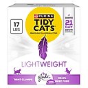 Tidy Cats Lightweight With Glade Blossoms Scented Clumping Clay Cat Litter, 17-lb box