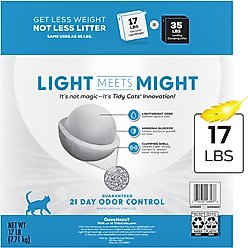 Tidy Cats Lightweight Instant Action & Odor Control Scented Clumping Clay Cat Litter, 17-lb box slide 2 of 8