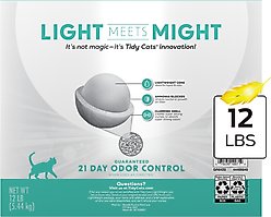Tidy Cats Lightweight Free & Clean Unscented Clumping Clay Cat Litter, 12-lb box slide 2 of 8