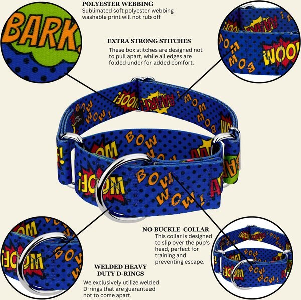 Country Brook Petz Super Dog Martingale Collar