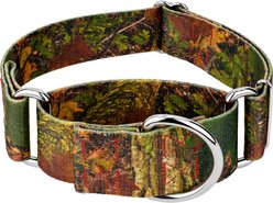 Country Brook Petz HossFit Jr Wide Martingale Dog Collar, Southern Forest, Medium