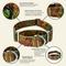 Show in main carousel: Country Brook Petz HossFit Jr Wide Martingale Dog Collar, Southern Forest, Medium slide 9 of 9