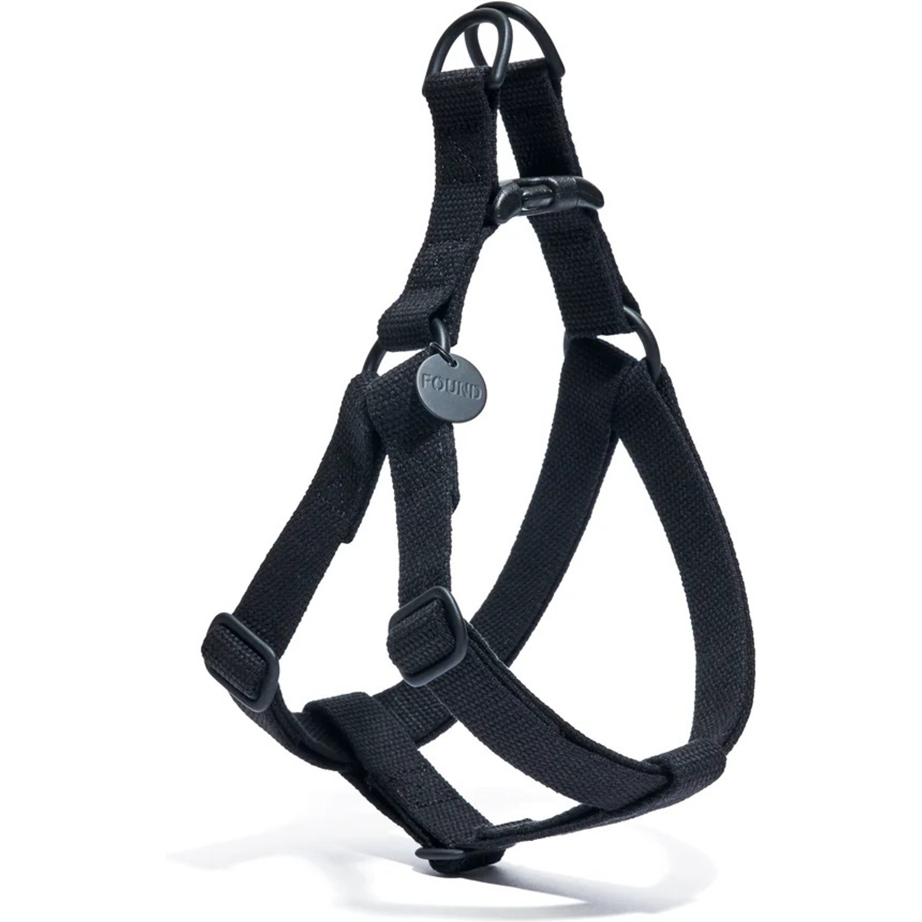 Found My Animal Reflective Step In Dog & Cat Harness, Black, Large: 19.5 to 30-in chest