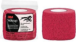 3M Vetrap Horse Bandaging Tape, Red, 2-in